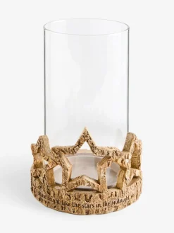 Sale Next Natural Star Candle Holder Hurricane