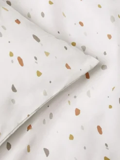 Next Natural Terrazzo Print Duvet Cover and Pillowcase Set^ Childrens Bedding
