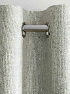 Clearance Next Natural Textured Fleck Eyelet Blackout/Thermal Curtains