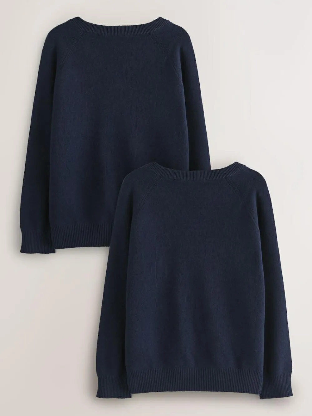 Next 2 Pack Knitted V-Neck Jumper (3-16yrs)^BOY Knitwear & Sweaters|Knitwear