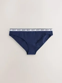Next Bikini Cotton Logo Knickers 4 Pack^Women Panties
