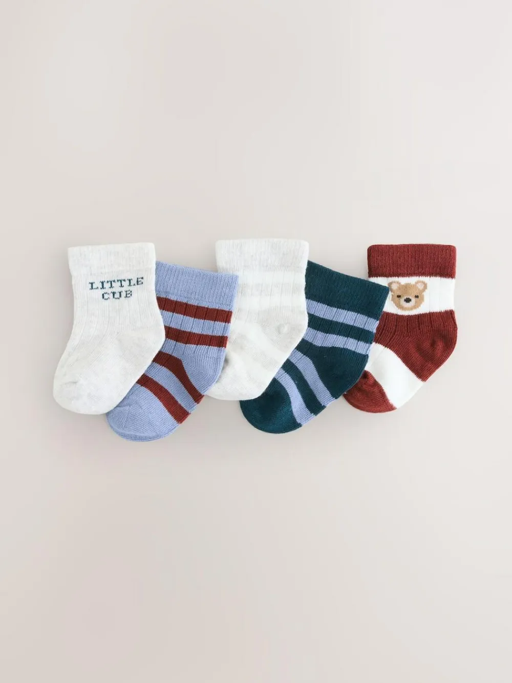 Clearance Next Baby Socks 5 Pack (0mths-2yrs) Navy