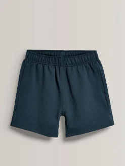 Outlet Next 100% Cotton Jersey School Shorts (3-16yrs) Navy Blue