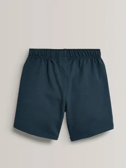 Outlet Next 100% Cotton Jersey School Shorts (3-16yrs) Navy Blue