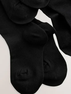 Next 5 Pack Cotton Rich School Tights^ Tights|Socks & Tights