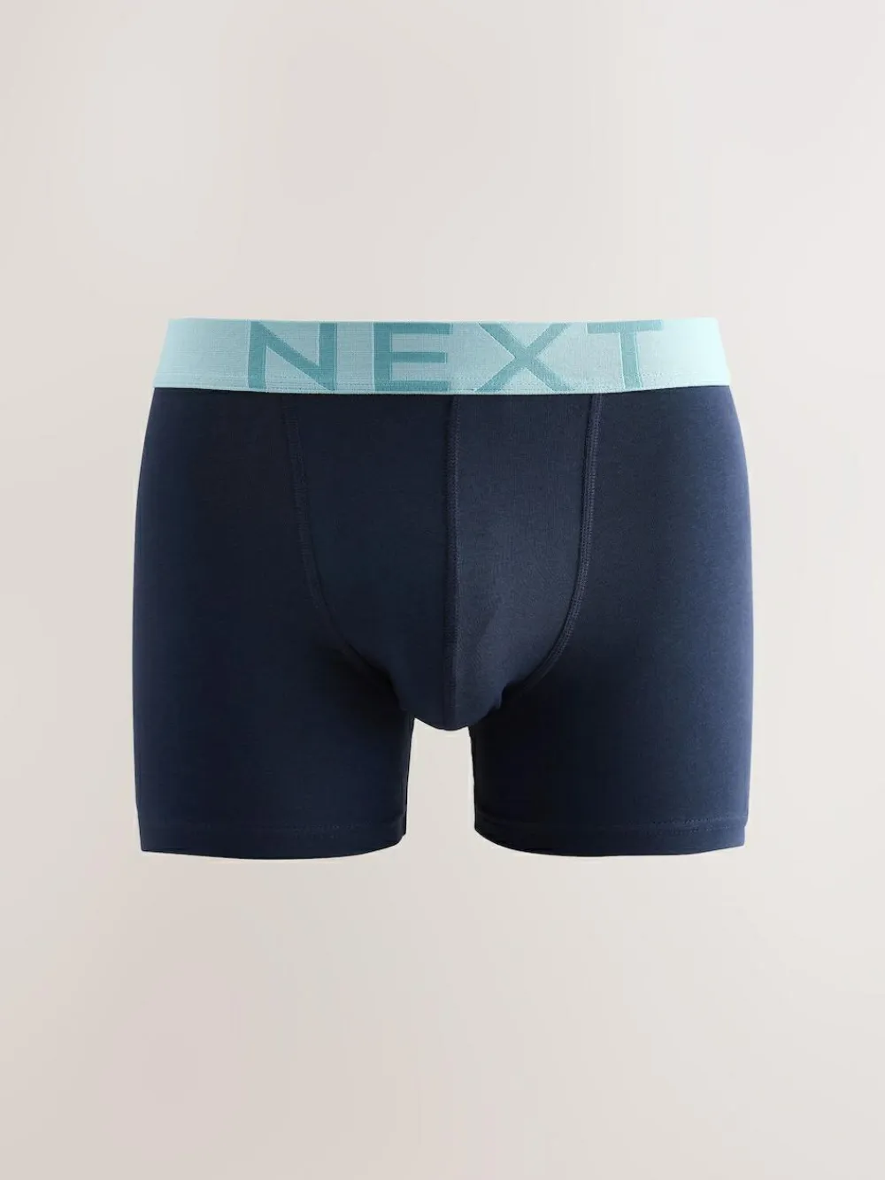 Next 5 Pack Cotton Rich Trunk Boxers Navy Blue