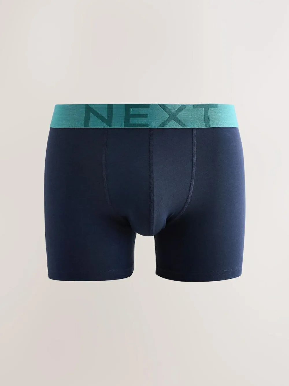 Next 5 Pack Cotton Rich Trunk Boxers Navy Blue