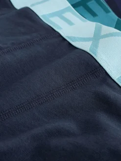 Next 5 Pack Cotton Rich Trunk Boxers Navy Blue