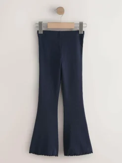 Outlet Next Navy Blue 1 Pack Rib Flare Leggings (3-16yrs)