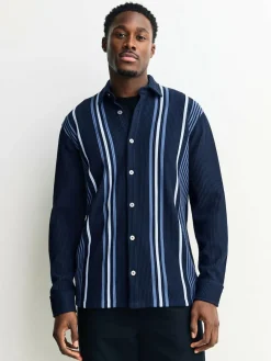 Next Stripe Short Sleeve Jersey Shirt^ Shirts