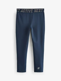 New Next Base Layer Leggings (3-16yrs) Navy Blue