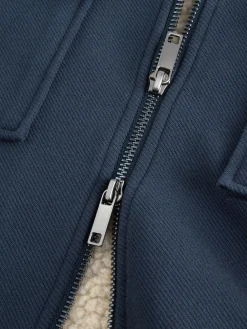 Next Borg Fleece Lined Shacket^ Sweatshirts & Hoodies|Sweatshirts & Hoodies