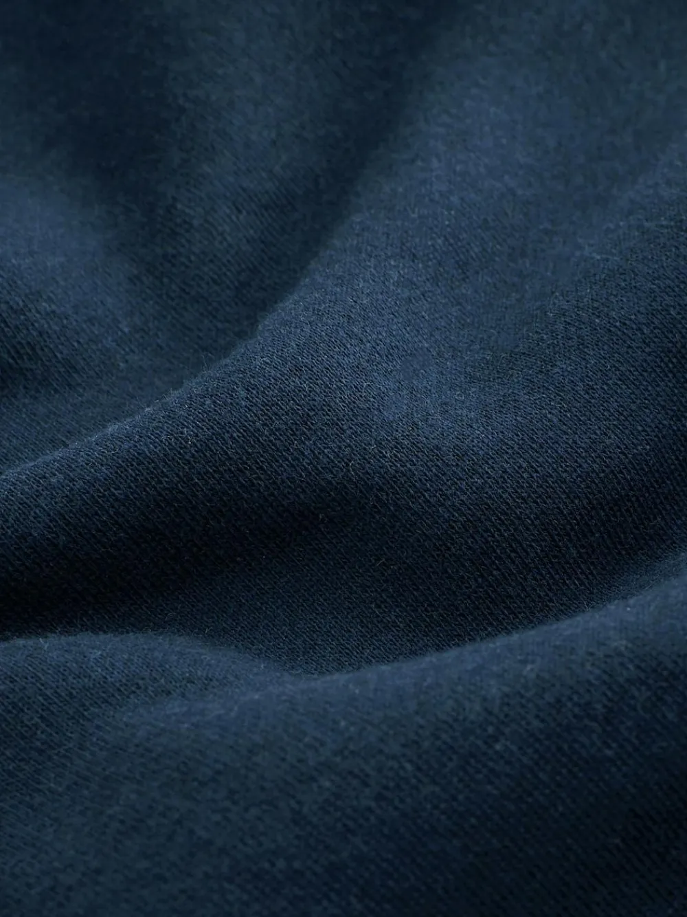 Best Next Borg Fleece Lined Full Zip Hoodie Navy Blue