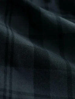 Next Navy Blue Check Hertiage Cord Collar Jacket^Women Coats & Jackets|Coats & Jackets