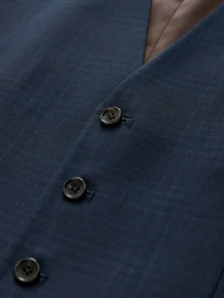 Next Check Suit Waistcoat^ Vests