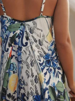 Next Fruit Print Volume Maxi Dress^Women Maxi Dresses|Dresses