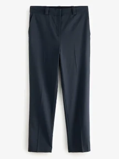 Next Navy Blue Heavy Duty Tailored Slim Fit Trousers^Women Suits & Tailoring|Pants