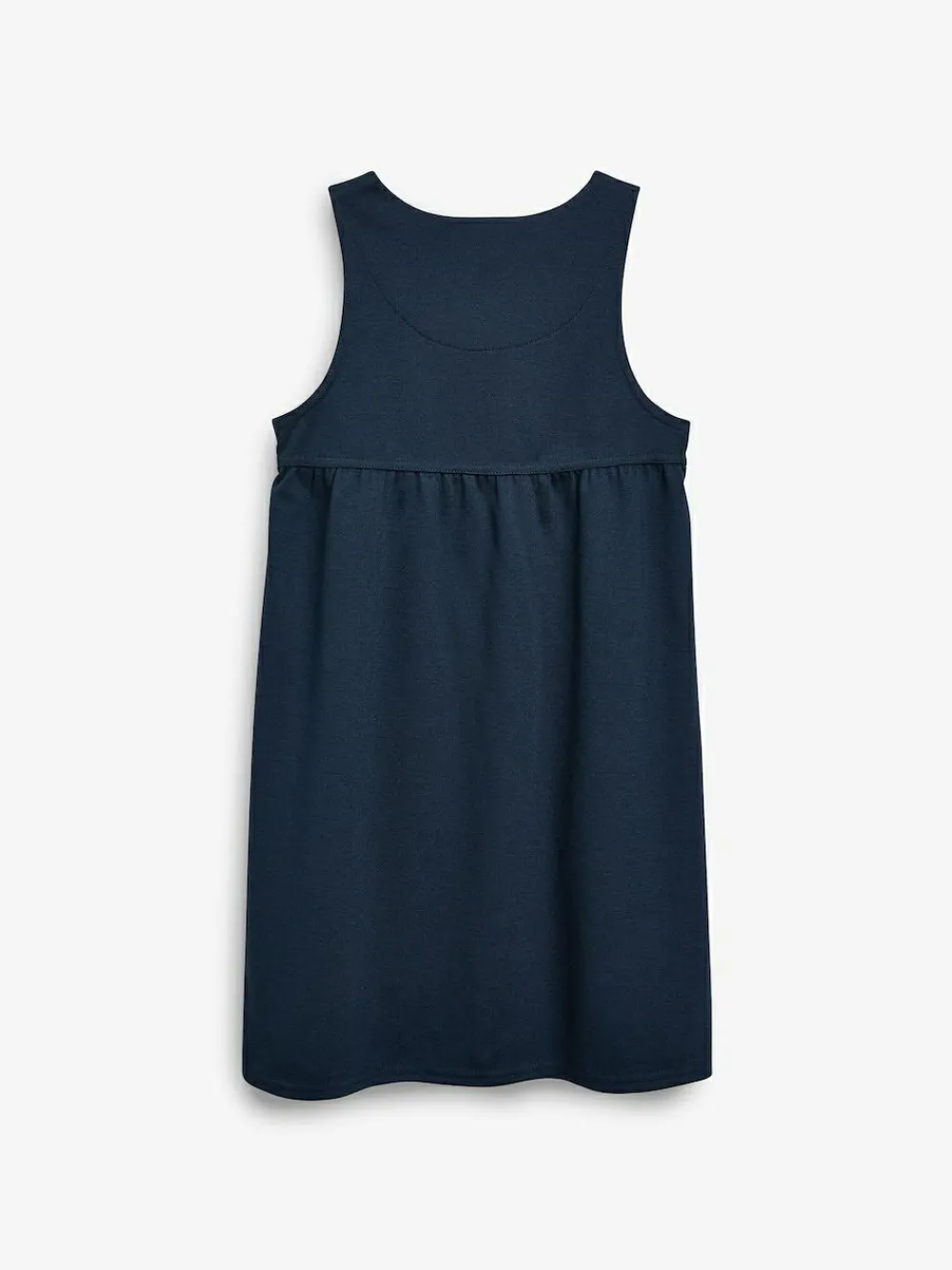 Sale Next Jersey Stretch Pinafore School Dress (3-14yrs) Navy Blue