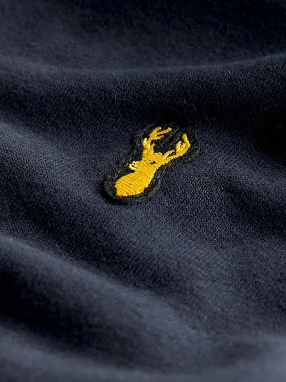 New Next Logo Zip Through Hoodie (3-16yrs) Navy Blue