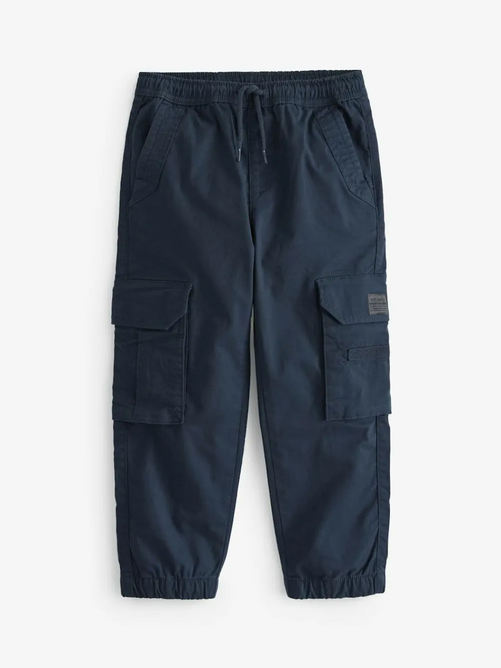 Clearance Next Navy Blue Loose Fit Cargo Trousers (3-16yrs)