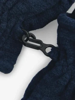 Next Navy Blue Marl Fleece Mittens 2 Pack (3mths-6yrs)^ Hats & Scratch Mitts