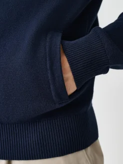 Next N.Premium Regular Fit 100% Cotton Premium Zip-Through Cardigan^ Knitwear|Knitwear