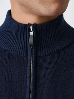 Next N.Premium Regular Fit 100% Cotton Premium Zip-Through Cardigan^ Knitwear|Knitwear