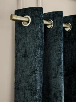 Next Plush Chenille Blackout/Thermal Eyelet Curtains^ Curtains & Blinds