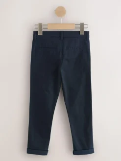 Next Navy Blue Premium Chino Trousers (3-16yrs)^BOY Pants & Chinos