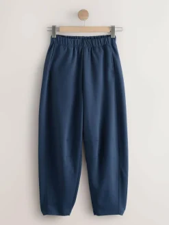 Best Next Premium Heavyweight Slinky Barrel Leg Joggers Navy Blue