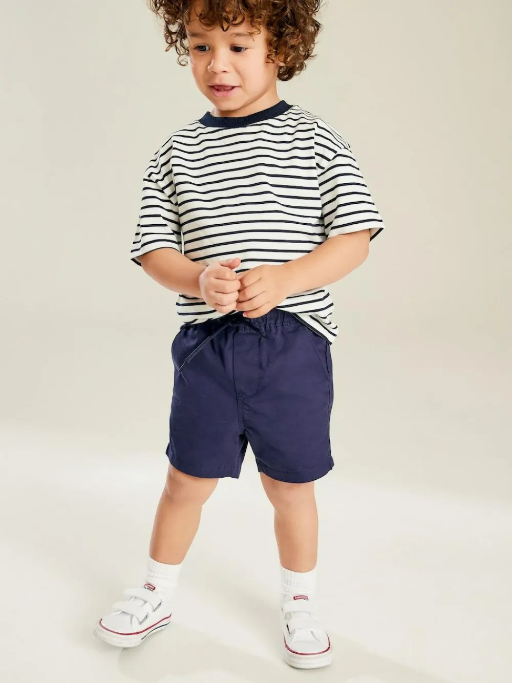 Hot Next Navy Blue Pull On Shorts (3mths-7yrs)