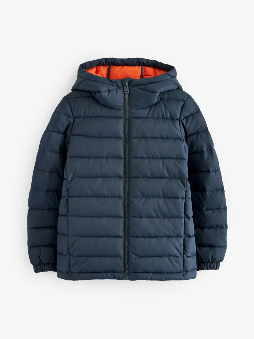 Discount Next Navy Blue Quilted Midweight Hooded Jacket (3-16yrs)