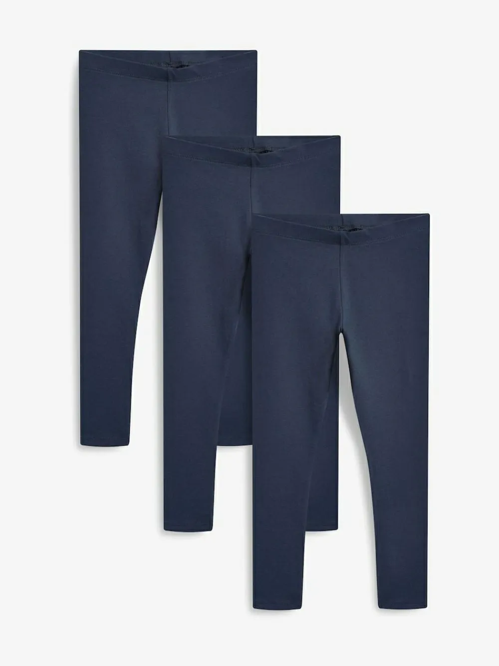 Best Next Navy Blue Regular Fit Leggings 3 Pack (3-16yrs)