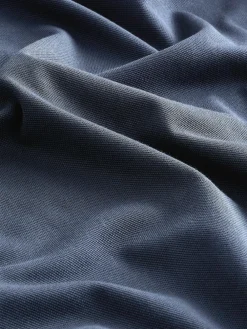 Clearance Next Navy Blue Regular Fit Long Sleeve Pique Polo Shirt