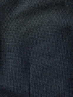 Next Regular Fit Motionflex Puppytooth Texture Suit Jacket^ Blue Suits