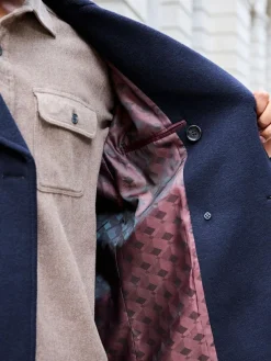 Next Regular Fit N.Premium Soft Touch Peacoat with Wool^ Coats & Jackets|Coats & Jackets