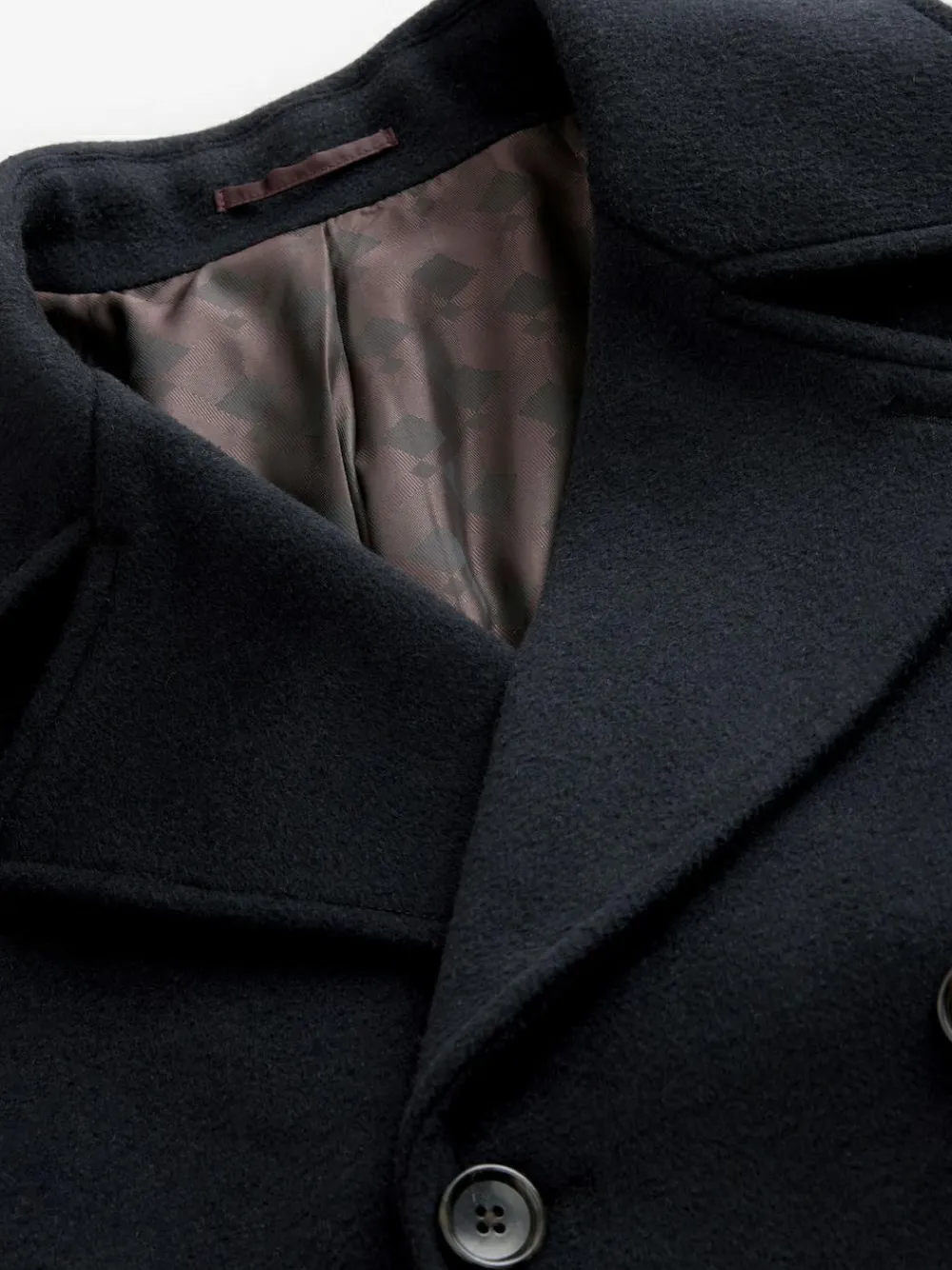 Next Regular Fit N.Premium Soft Touch Peacoat with Wool^ Coats & Jackets|Coats & Jackets