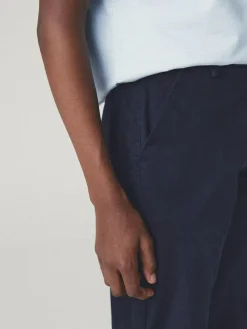 Best Next Navy Blue Regular Fit Stretch Chino Trousers (3-17yrs)