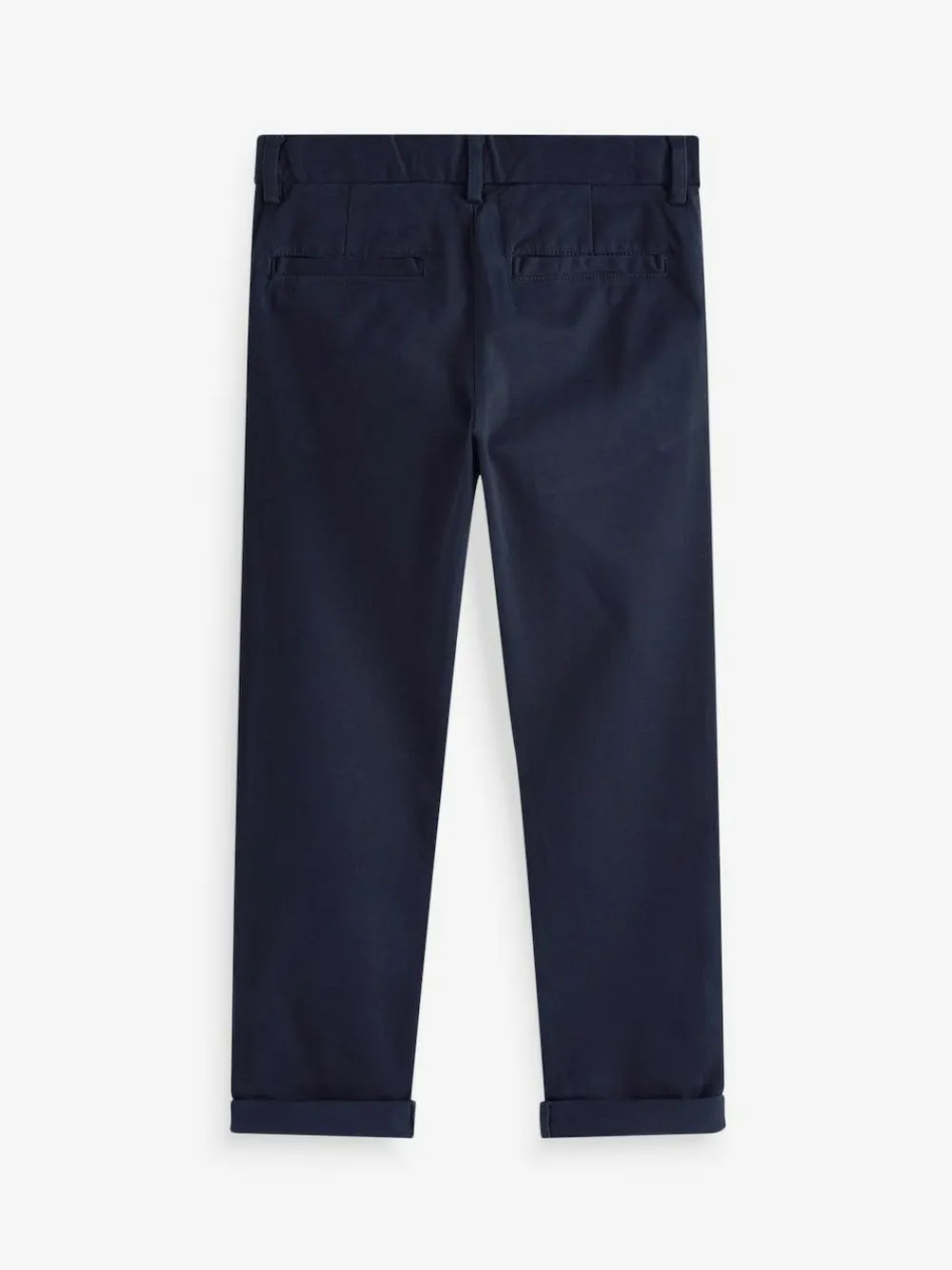 Best Next Navy Blue Regular Fit Stretch Chino Trousers (3-17yrs)