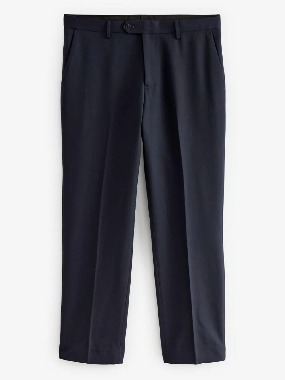 Next Navy Blue Regular Fit Textured Suit Trousers^ Pants & Chinos