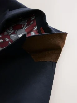 Clearance Next Regular Fit Two Button Suit Jacket Navy Blue