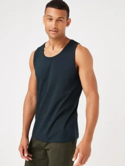 Next Regular Fit Vest Navy Blue