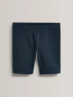 Online Next Regular Length 2 Pack Cotton Rich Stretch Cycle Shorts (3-16yrs) Navy Blue