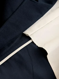 Clearance Next Relaxed Fit Cotton Suit Jacket Navy Blue