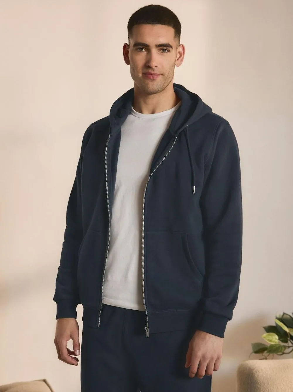 Next Navy Blue Single Hoodie^ Loungewear|Sweatshirts & Hoodies