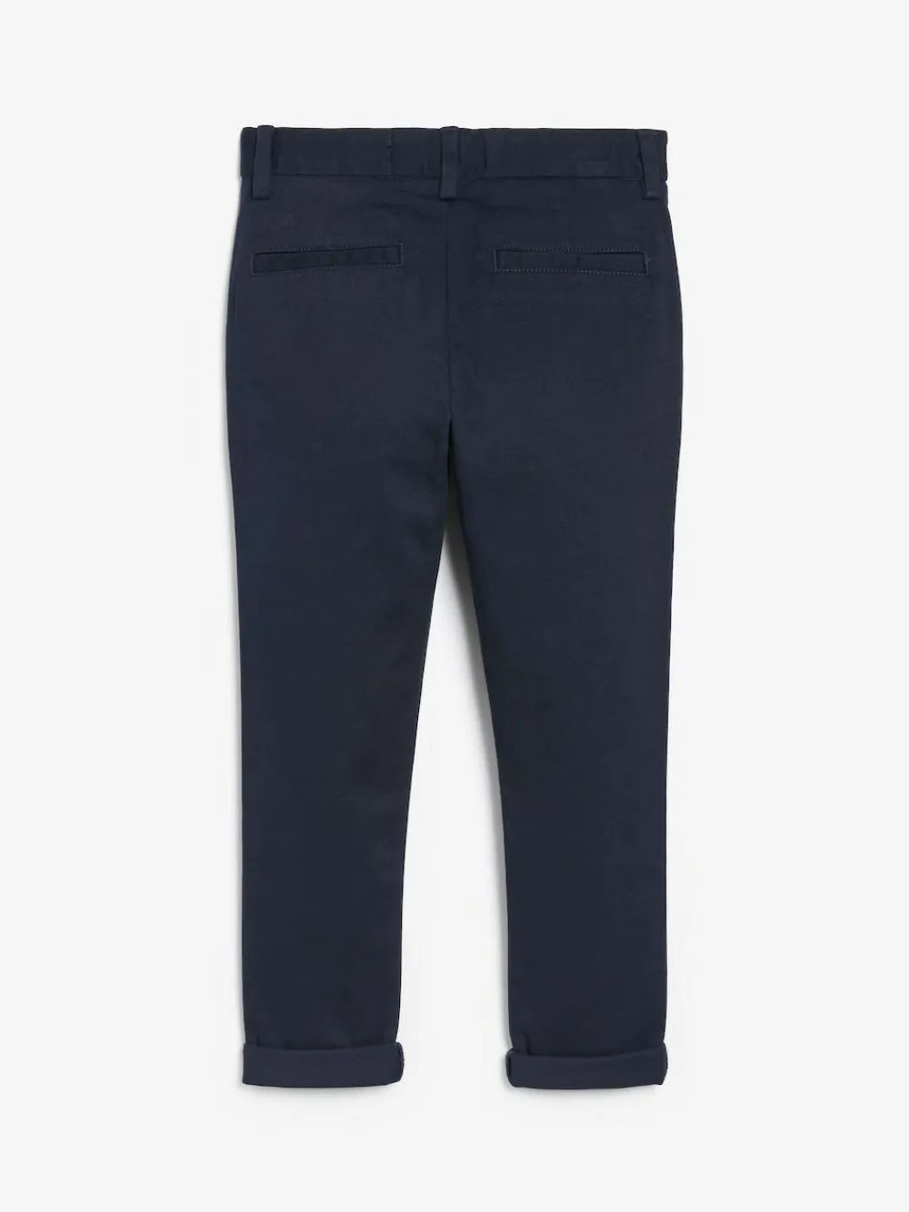 Discount Next Navy Blue Skinny Fit Stretch Chino Trousers (3-17yrs)