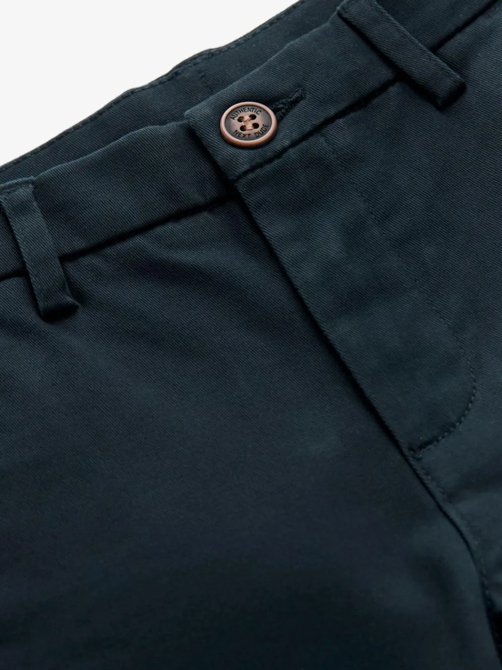 Discount Next Navy Blue Skinny Fit Stretch Chino Trousers (3-17yrs)