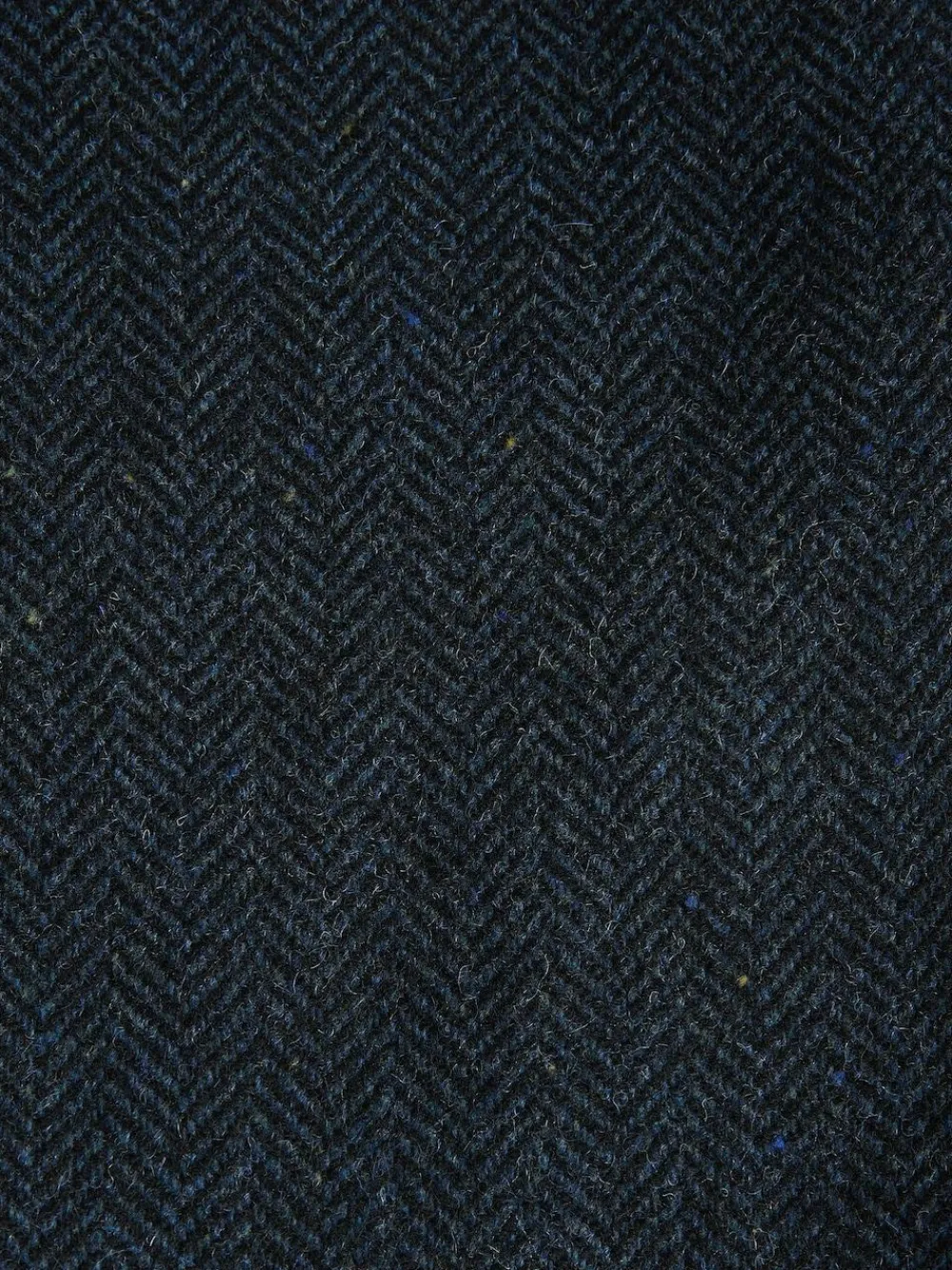 Clearance Next Slim Fit Herringbone Wool Blend Suit Jacket Navy Blue
