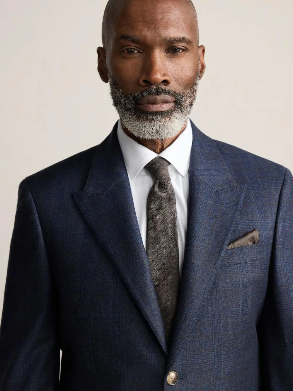 Next Navy Blue Slim Fit Signature Marzotto 100% Italian Wool Check Suit Jacket^ Blue Suits