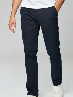 Next Navy Blue Slim Fit Stretch Chinos Trousers^ Nightwear|Pants & Chinos